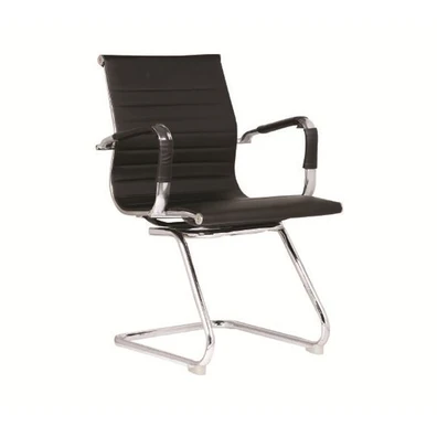 Desk Armchair/Black PU