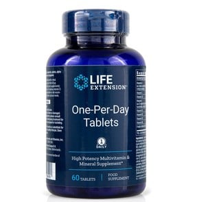 Life Extension One-Per-Day High Potency Multivitam