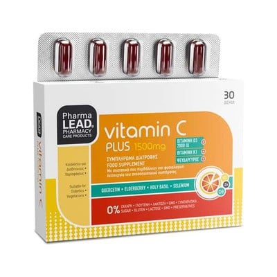 Pharmalead Vitamin C Plus 1500mg + D3 2000IU για Φ