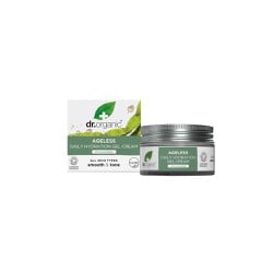 Dr. Organic Ageless Daily Hydration Gel Cream Wrinkle Smoothing & Toning  With Organic Seaweed & Rosemary 50ml