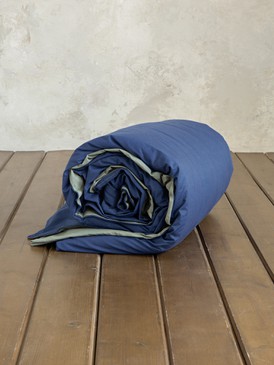 Duvet cover - Colors - Rock Green / Dark Denim