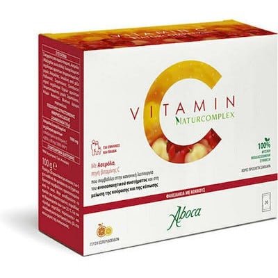 ABOCA Vitamin C Naturacomplex Συμπλήρωμα Διατροφής Για Ενίσχυση Του Ανοσοποιητικού x20 Φακελάκια