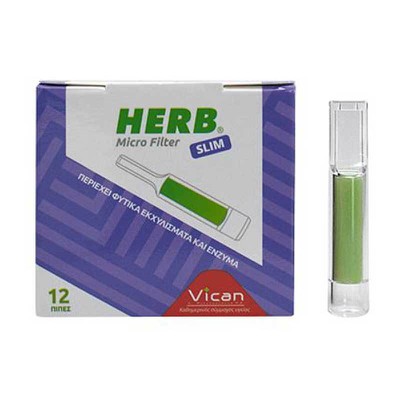 Vican - Herb Micro Filter Slim - 12τμχ