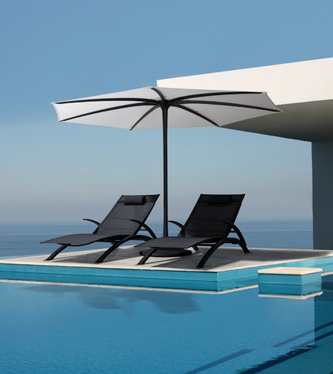 Parasols for the garden or pool. 5 proposals with 