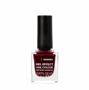 Korres Gel Effect Nail Colour 55 Pomegranate, 11ml