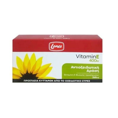 Lanes Vitamin Ε 400IU 30 Μαλακές Κάψουλες