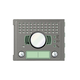 Newsfera Audio/Video Plate with 1 Double Button Ro