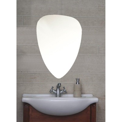 Καθρέπτης μπάνιου τοίχου σε σχέδιο σταγόνα 48x60