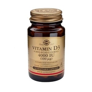 SOLGAR Vitamin D3 4.000iu 100mg 60vegetable capsul