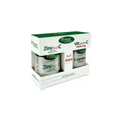 Power Health Promo Platinum Range Zinc Plus C 30 ταμπλέτες + Δώρο Platinum Range Vitamin C 1000mg 20 ταμπλέτες