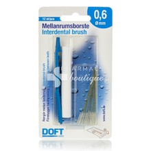 Doft Interdental Brush 0,6mm - Μεσοδόντια, 12τμχ.