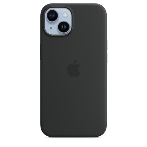 Apple Silicone Case with MagSafe Midnight iPhone 1