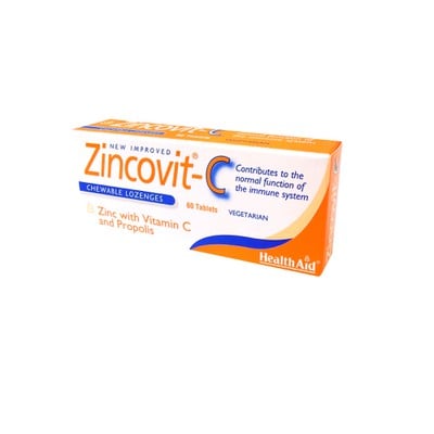 HEALTH AID Zincovit- C 60tabs