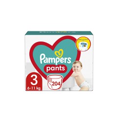 Pampers Pants Size 3 (6-11kg) 204 Diapers 