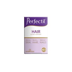 Vitabiotics Perfectil Plus Hair Extra Support Συμπλήρωμα Διατροφής Για Υγιή Μαλλιά Δέρμα & Νύχια 60 ταμπλέτες