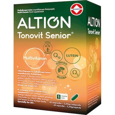 Altion Tonovit Senior Multivitamin 40caps