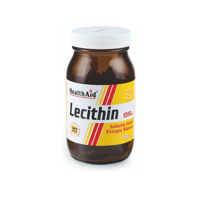 Health Aid - Lecithin 1200mg GMO free - 50caps