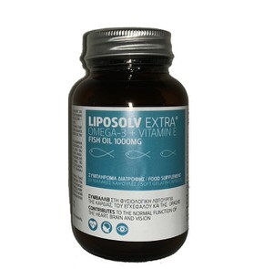 SJA Pharm Liposolv Extra Omega 3 & Vitamin E 1000m