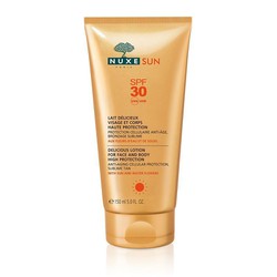 Nuxe Sun Lait Delicieux Visage et Corps Haute Protection SPF30 (Promo -20%) 150 ml