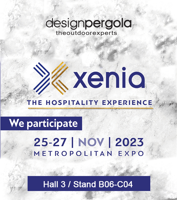 Η Design Pergola συμμετέχει στην Έκθεση Xenia 2023