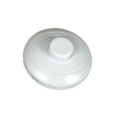 Foot Switch White Circular