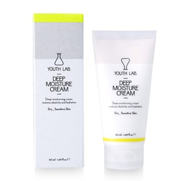 Youth Lab. Deep Moisture Cream Dry Sensitive Skin, Βαθιά Ενυδάτωση & Θρέψης, Ξηρό - Αφυδατωμένο Δέρμα 50ml