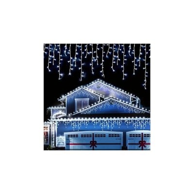 Christmas Lights Curtain 600cmX70cm 300 Led Warm E