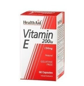 Health Aid Vitamin E 200iu Φυσική Βιταμίνη Ε Αντιο