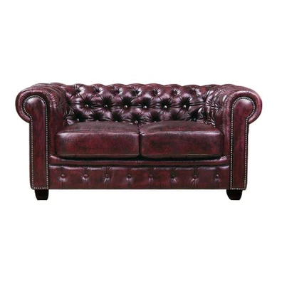 Chesterfield Birmingham Καναπές 2θέσιος Σαλονιού Κ