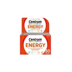 Centrum Energy Πολυβιταμίνη Για Ενέργεια Και Πνευματική Απόδοση 30 δισκία