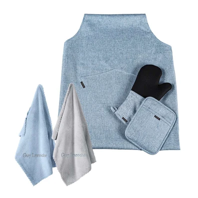 Σετ 5τμχ Κουζίνας Cook set Blue guy Laroche  100% 