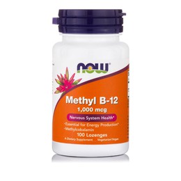 Now Foods Methyl B-12 1,000 mcg 100Παστίλιες