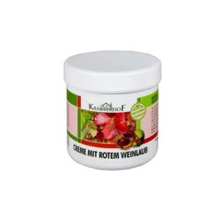 Krauterhof Foot Cream With Horse Chestnut And Red Vine Leaves For Tired Swollen Feet 250ml