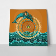 Sea   sun pattern dolphin 659714971 a