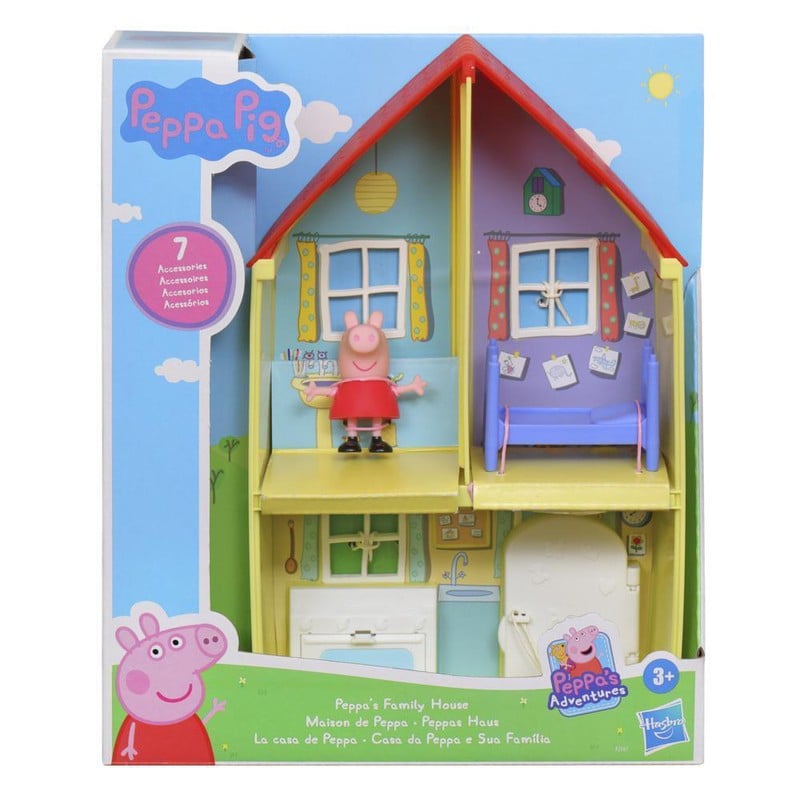 Peppa Dia De Sorvete Com A Família Pig - F2171 - Hasbro - Real