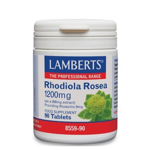 Lamberts Rhodiola Rosea 1200mg  Χρυσή Ρίζα Συμπλήρ