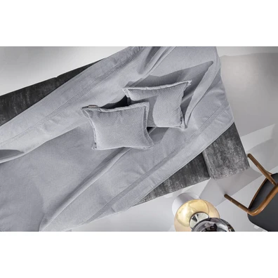 Ριχτάρι Καναπέ Rubicon Silver (Τριθέσιος) 170x300 
