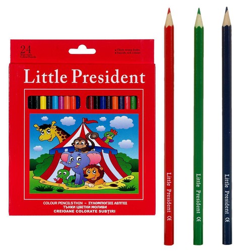 Lapsa Druri Me Ngjyra "Little President'' 24 Copë