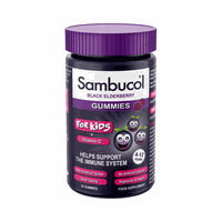 Sambucol Black Elderberry Gummies With Vitamin C F