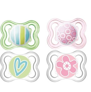 MAM Air Orthodontically Correct Soother for Girls 