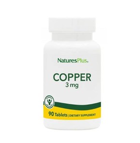 Nature's Plus Copper 3mg, 90 Tabs