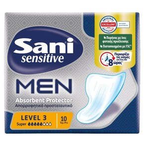 Sani Sensitive Men Level 3 Super-Απορροφητικό Προσ