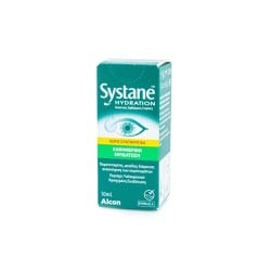 Alcon Systane Hydration Λιπαντικές Οφθαλμικές Σταγόνες Χωρίς Συντηρητικά 10ml