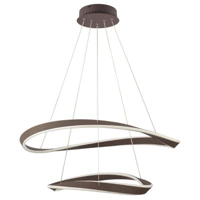 Pendant Light Led Mateo Smart Brown 161W 3000-6500