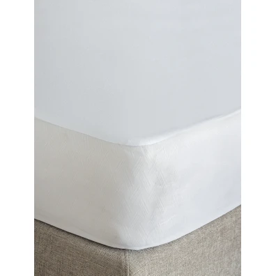 Κάλυμμα King Size White Comfort 180x200+30 Jersey 
