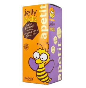 Eladiet Jelly Kids Apetit - Παιδικό Σιρόπι με Βασι