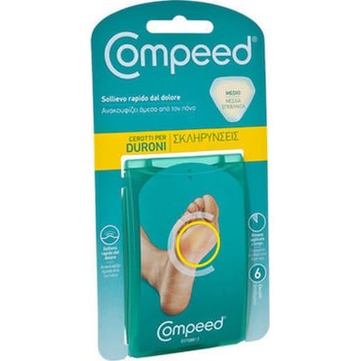 Compeed Callus Medium Επιθέματα για Σκληρύνσεις Με