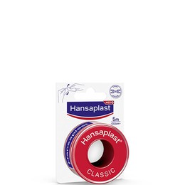 Hansaplast Classic Fixation Tape Αυτοκόλλητη Επιδεσμική Ταινία Στερέωσης (5m x 2,50cm), 1τεμ