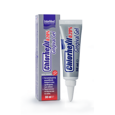 INTERMED Chlorhexil® 0.20% Gel Αντισηπτική Στοματική Γέλη, 30 ml
