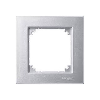 Merten M Frame 1 Gang Aluminium MTN486160